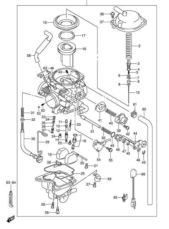 Carburetor assy