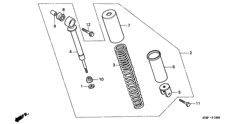 Rear cushion