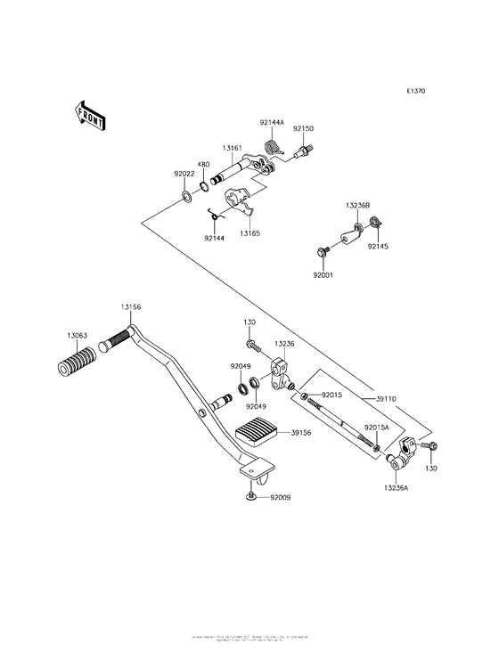 VN900 Механизм переключения передач