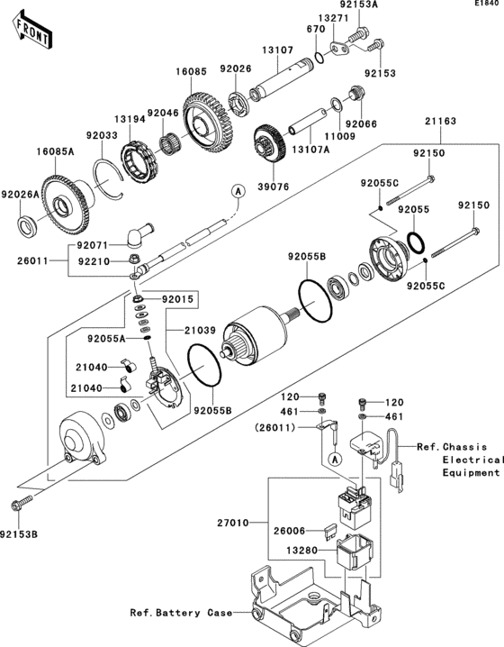 ZG1400 Стартер