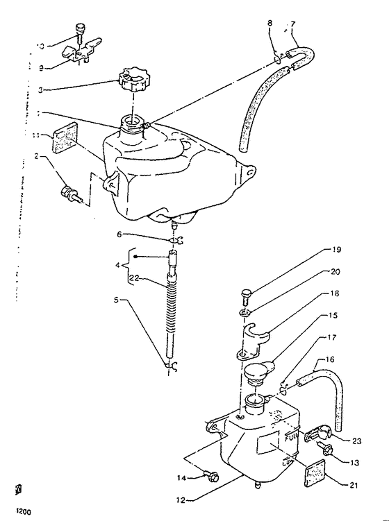 Oil tank/tank recovery