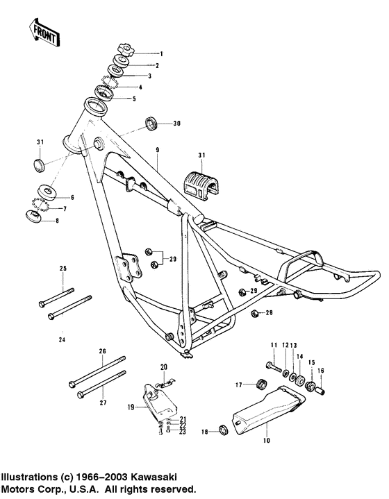 Frame/frame fittings