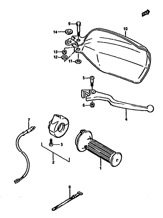 Right handle switch