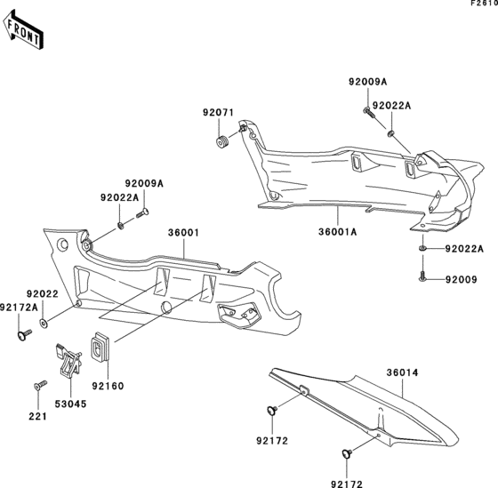 Side covers/chain cover(1/2)