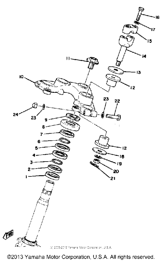 XS400F Управление