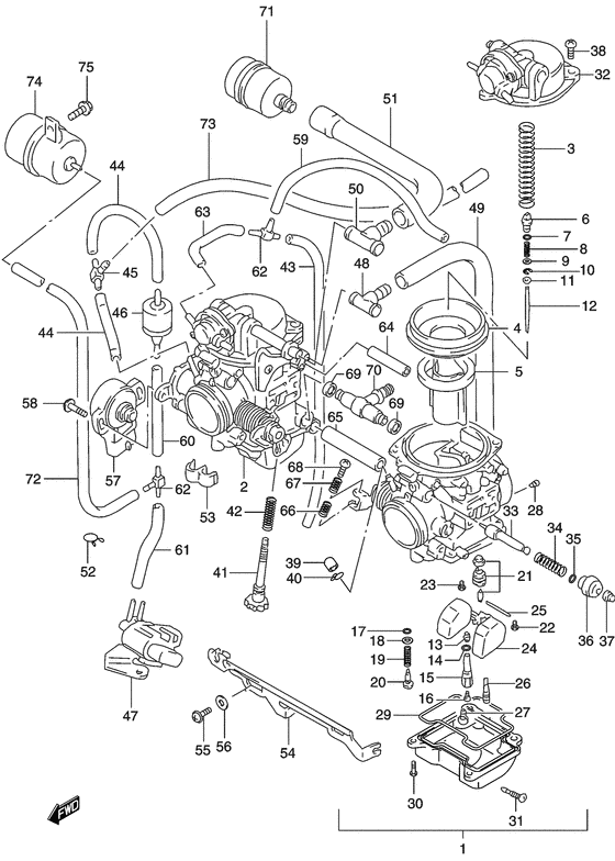 Carburetor assy