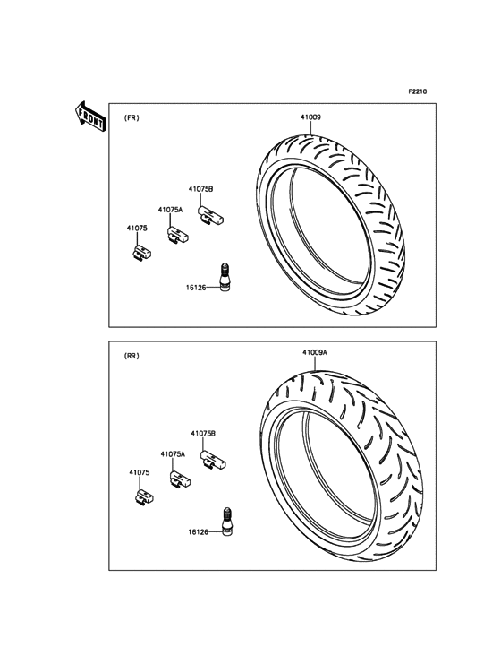 ZX600 Покрышки