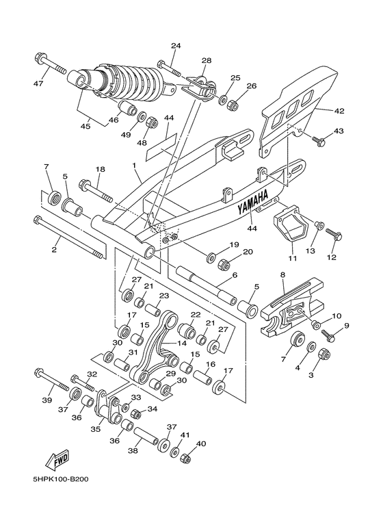 Rear arm & suspension