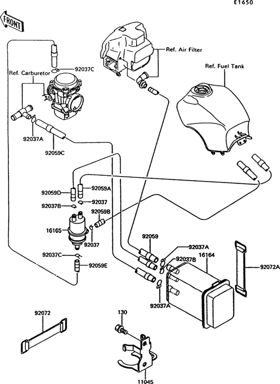 ZG1000 Топливная система