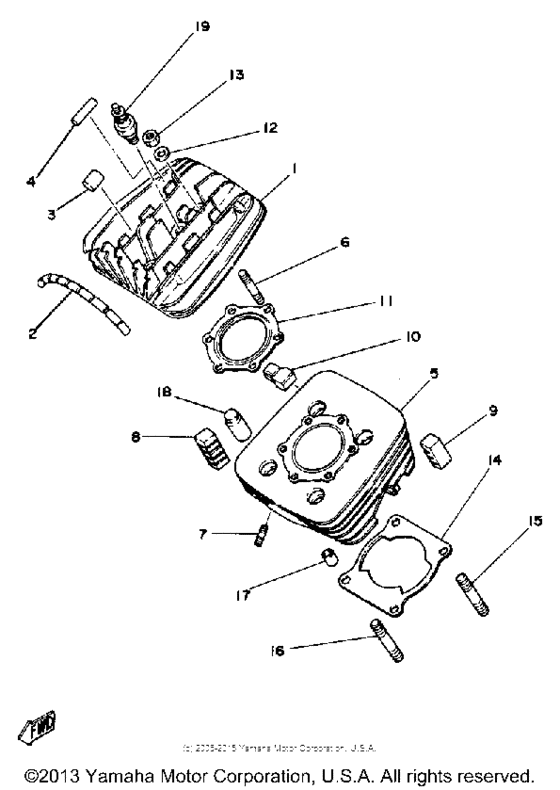 Cylinder head - cylinder