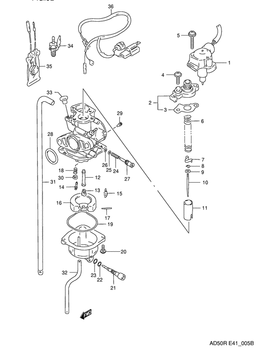 Carburetor assy