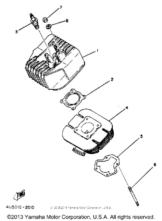 Cylinder head - cylinder