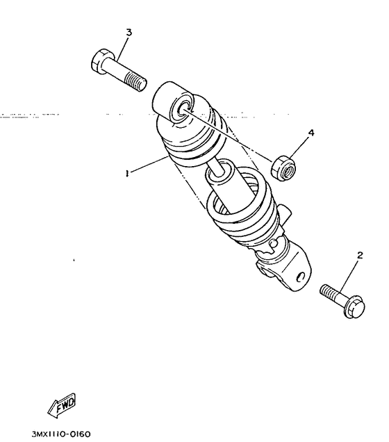 CW50 Задняя подвеска
