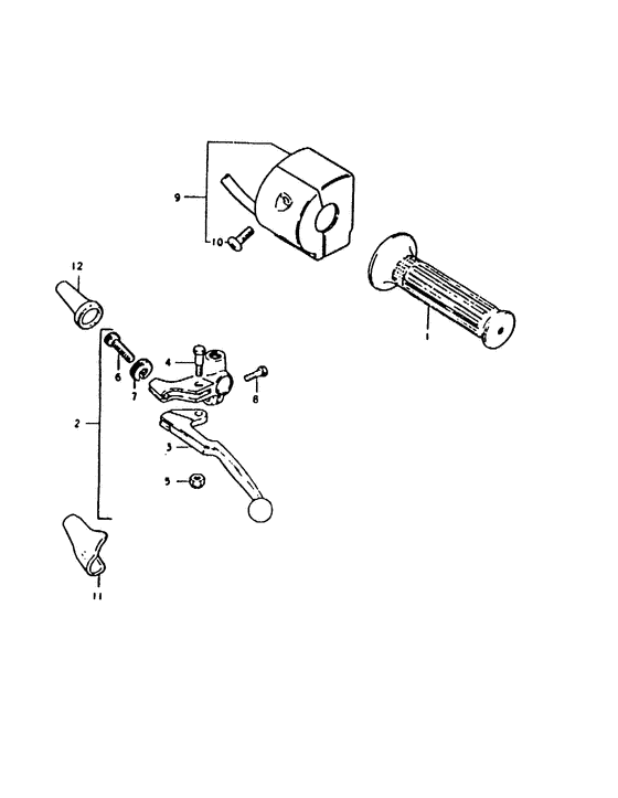 Left handle switch