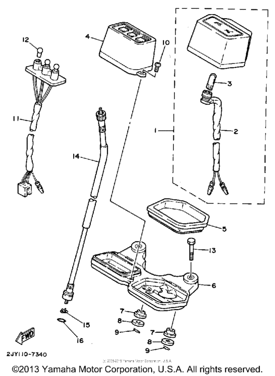 TW200B Приборы