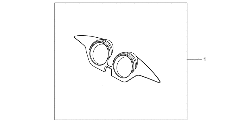 XL1000V Приборная панель
