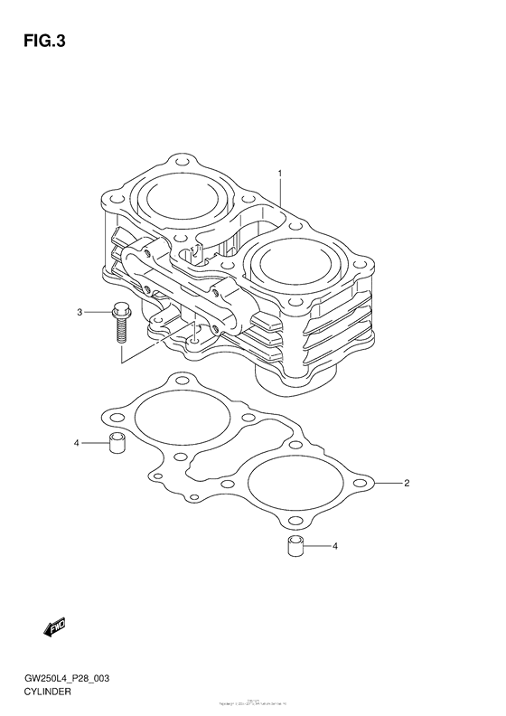 GW250 Цилиндры
