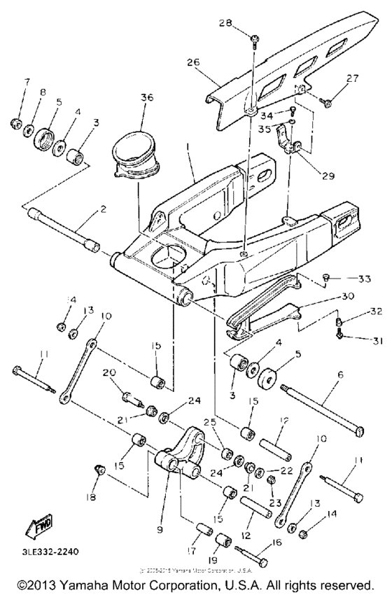 FZR1000E Бугель