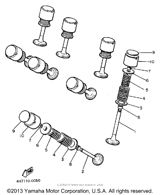 FJ1200BC Клапана