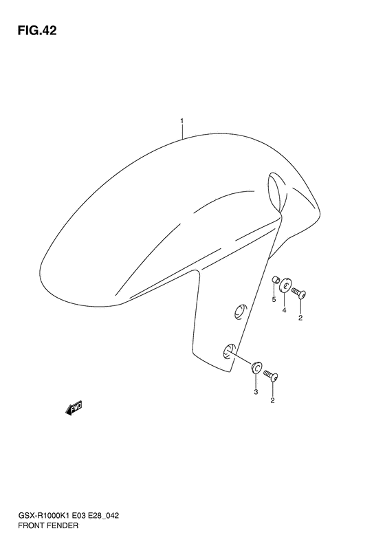GSX-R1000 Переднее крыло