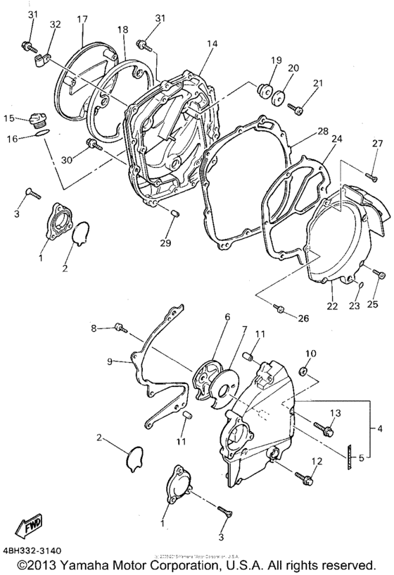 GTS1000AF Боковые крышки