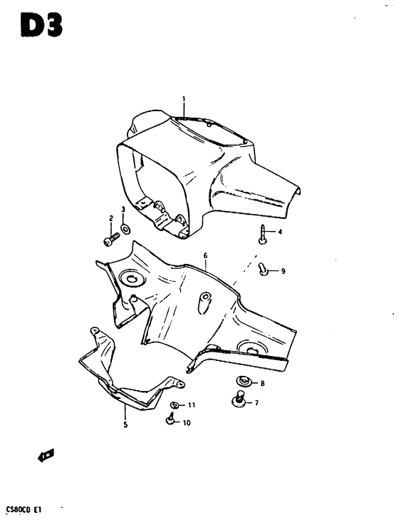 Cover handle