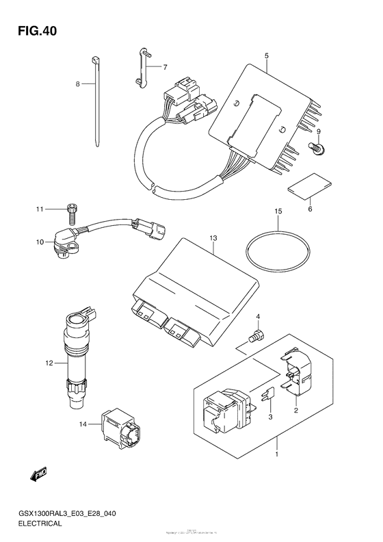 Electrical (Gsx1300Ral3 E33)