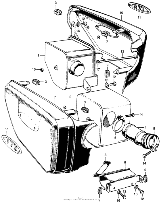 Ca175 air cleaner