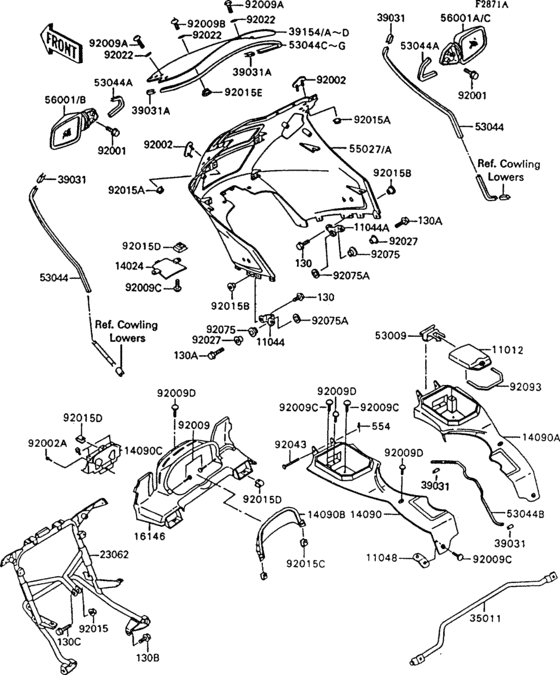 Cowling(1/2)(zg1000-a9)