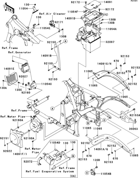 Frame fittings(1/2)