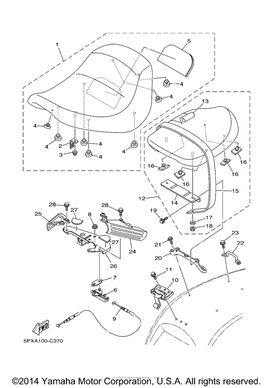 XV17PCWC Сиденье