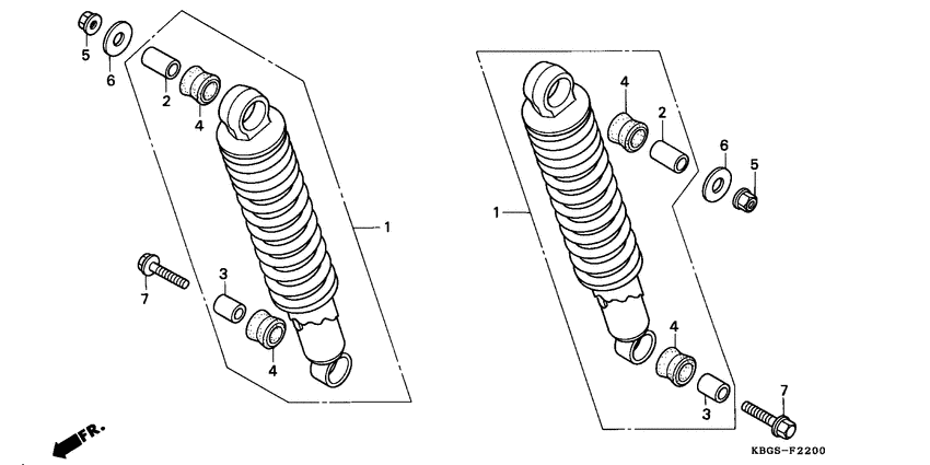 Rear cushion