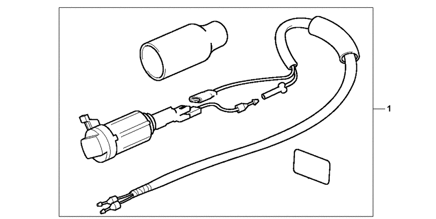NT650 12v socket kit
