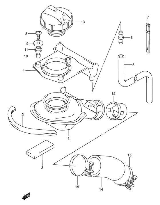 Fuel inlet