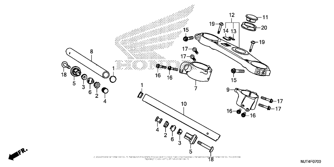 Handlebar + Top Bridge
