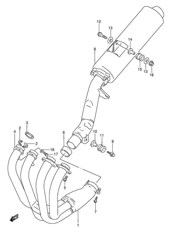 Muffler comp