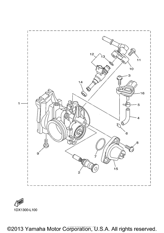 WR450FB Впускная система