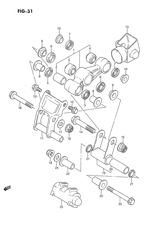 Cushion lever
