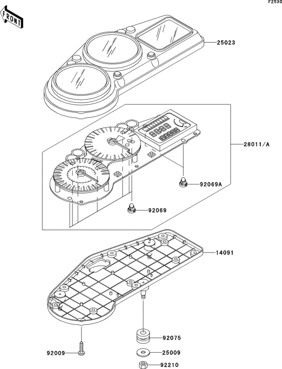 ZX1200 Приборы