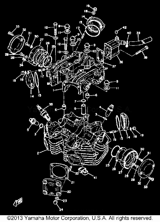 Cylinder head - cylinder head cover