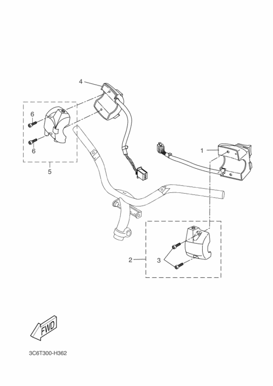 Handle switch & lever