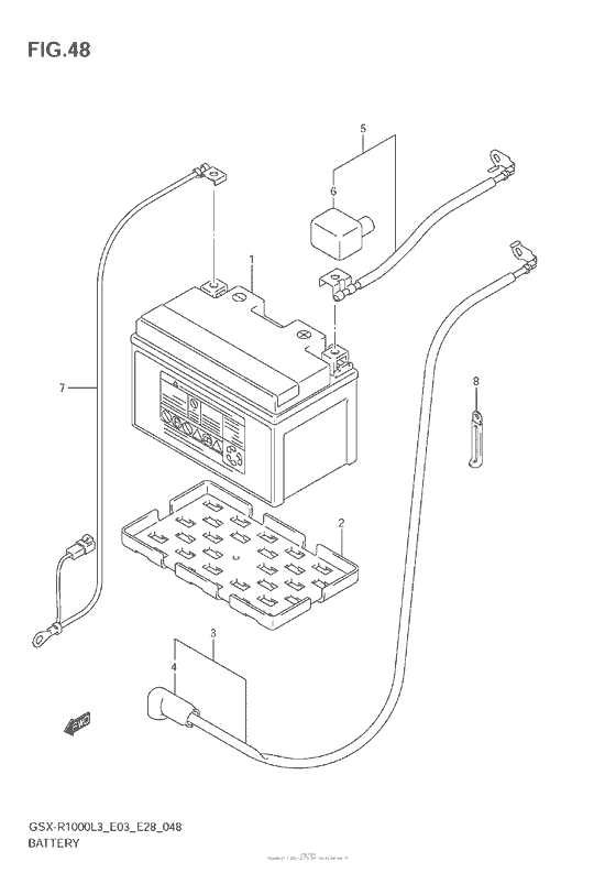 Battery (Gsx-R1000L3 E03)