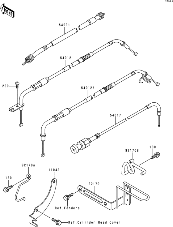  Тросы управления