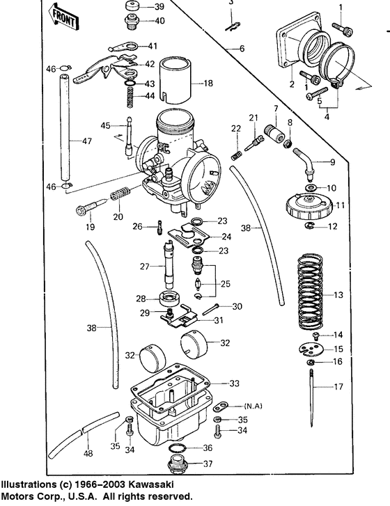 Carburetor assy