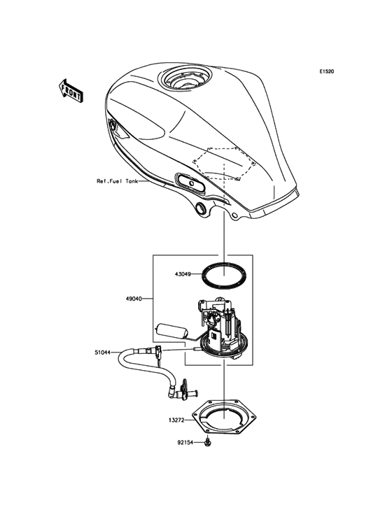 BR250 Топливный насос
