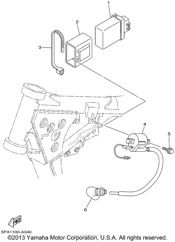 YZ85P Электрика