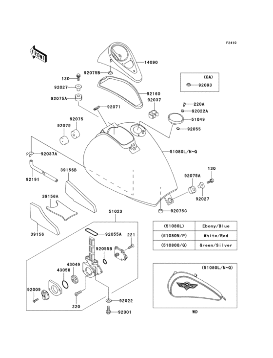 Fuel tank(1/4)(vn800-b1)