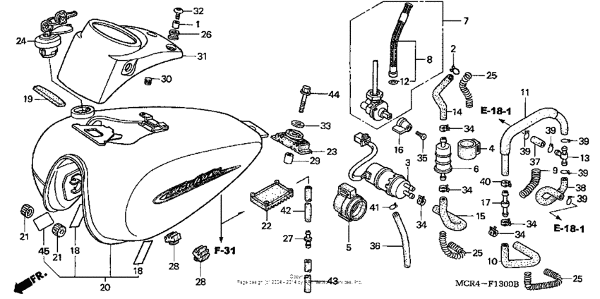 Fuel tank + fuel pump