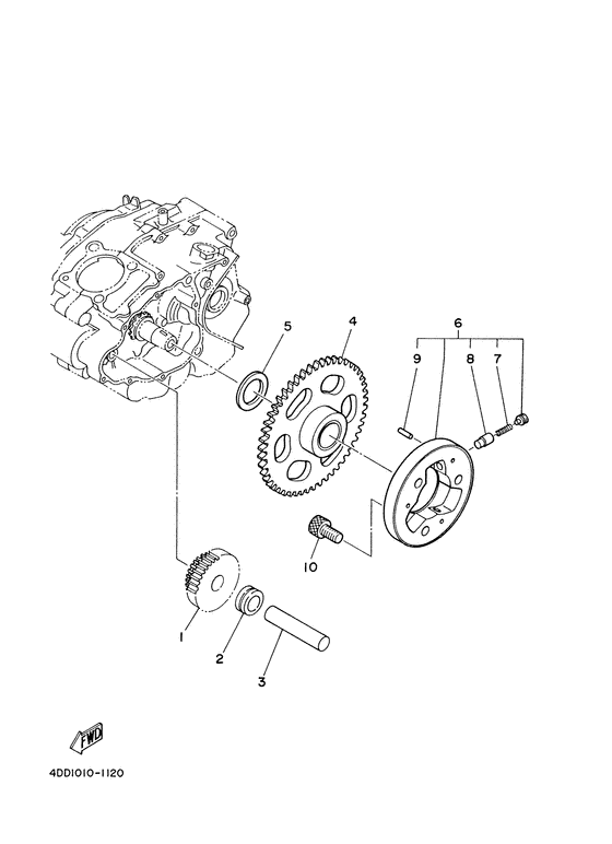TW125 Стартер