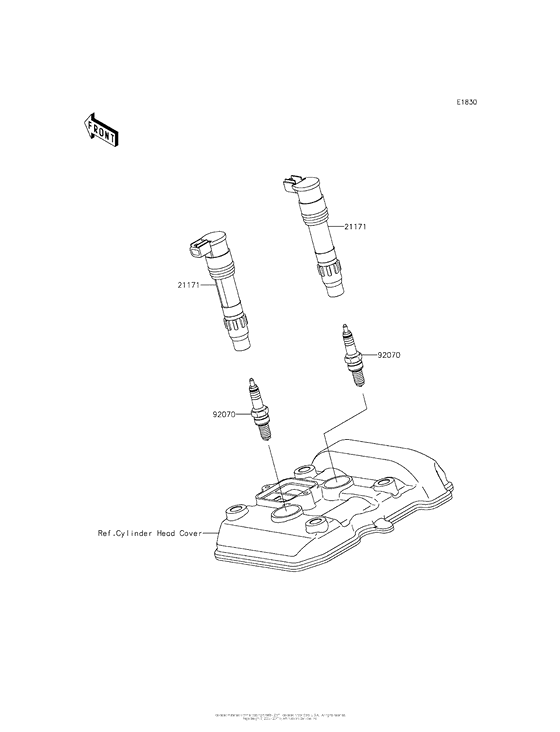 EX300 Система зажигания